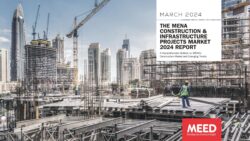 The MENA Construction & Infrastructure Projects Market 2024 cover page